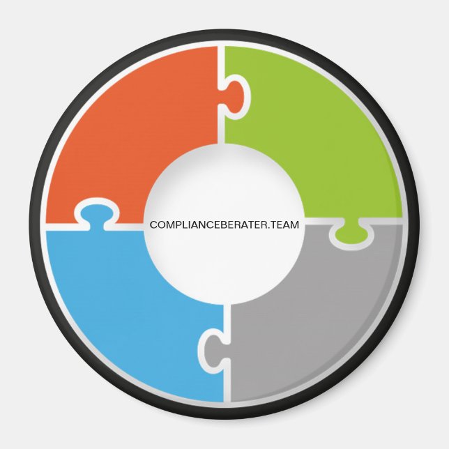 Aimant Logo Complianceberater (Devant)