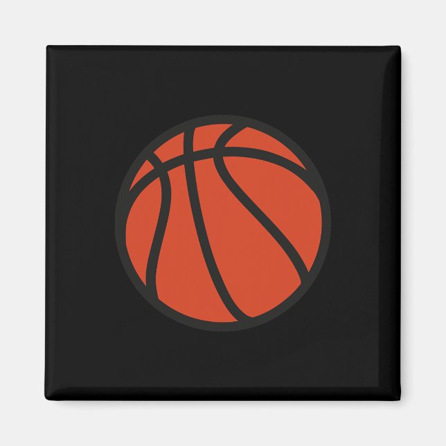 Aimant Logo de basket-ball 1 (Devant)