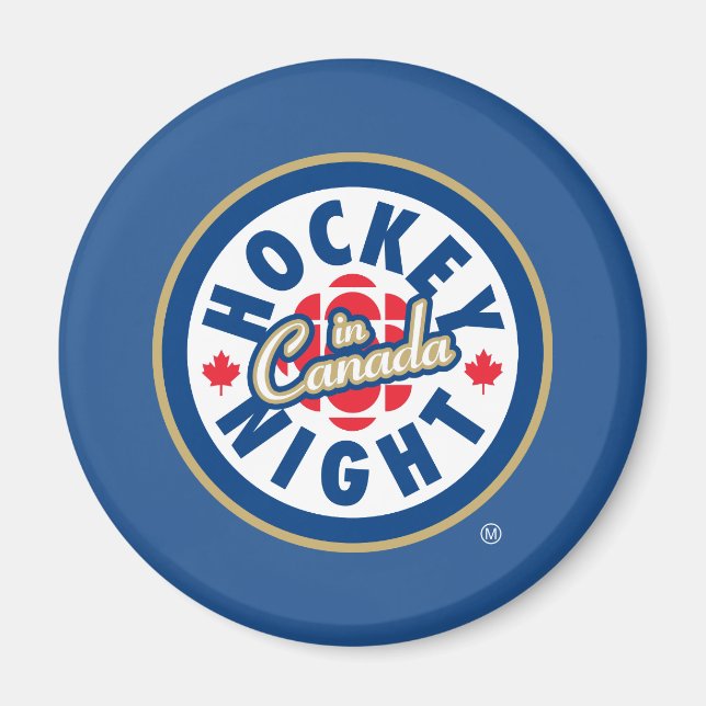 Aimant  Logo de Hockey Night in Canada (Devant)