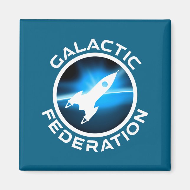 Aimant Logo de la Fédération Galactique _1 (Devant)