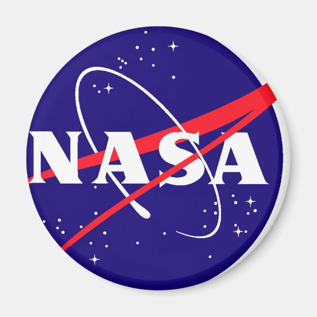 Aimant Logo de la NASA Meatball (Devant)