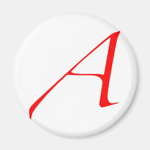 Aimant Logo de l'athée "A"