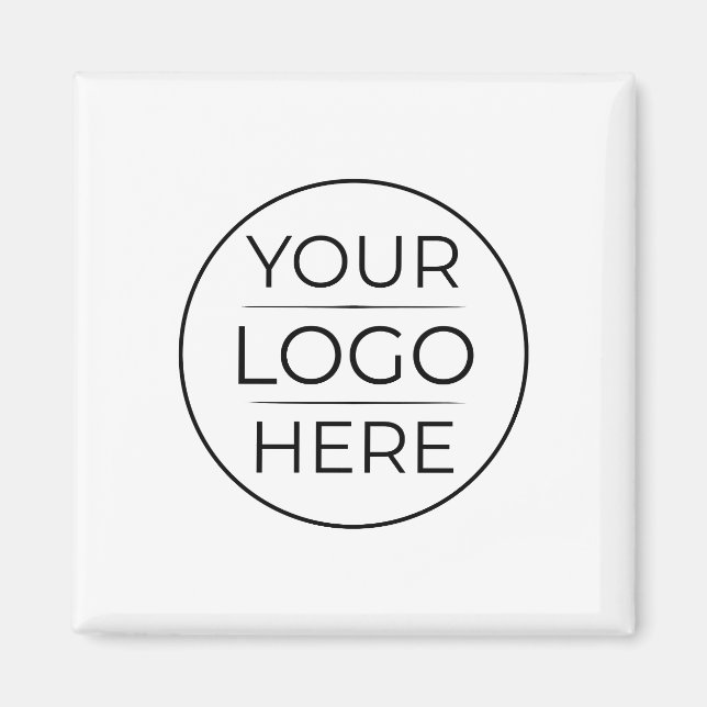 Aimant Logo de marque d'entreprise moderne (Devant)
