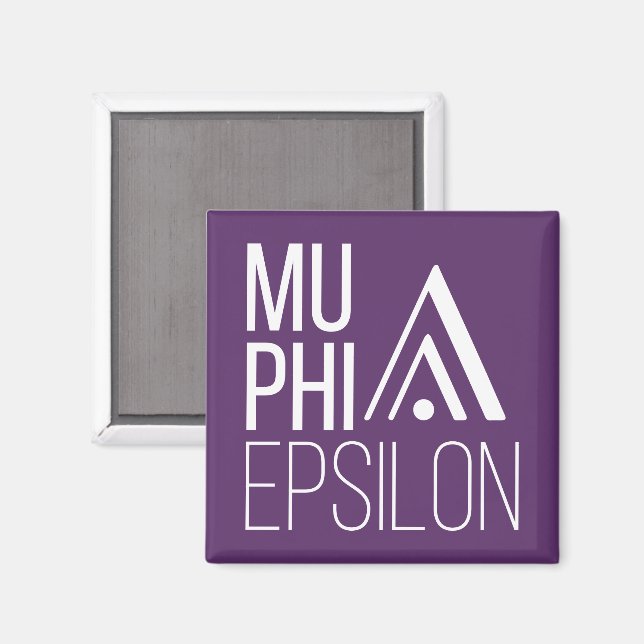Aimant Logo de Mu Phi Epsilon (Recto/Verso)