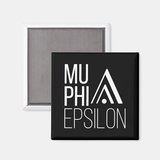 Aimant Logo de Mu Phi Epsilon (Recto/Verso)