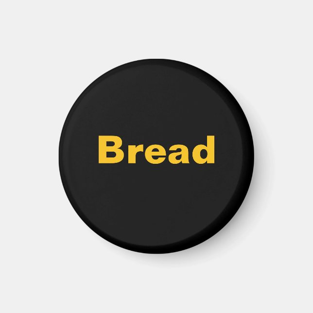 Aimant Logo de nourriture BREAD  (Devant)