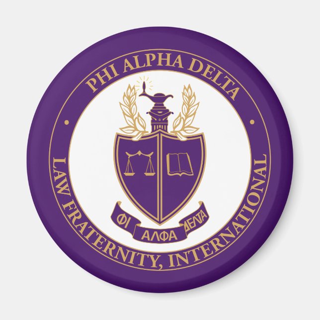 Aimant Logo de Phi Alpha Delta (Devant)