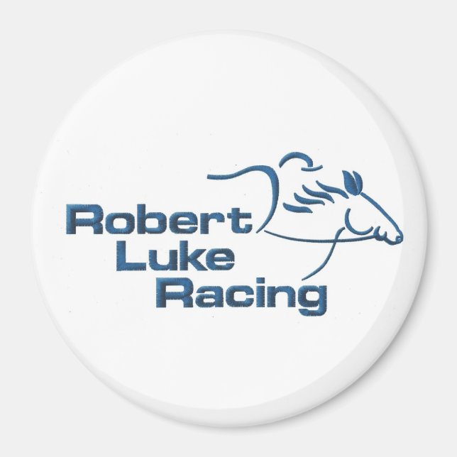 Aimant Logo de Robert Luke Racing (Devant)