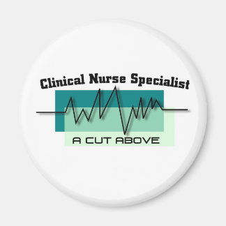 Aimant Logo de spécialiste en soins infirmiers cliniques