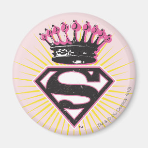 Aimant Logo de Supergirl avec la couronne