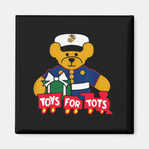 Aimant Logo de Toys For Tots Noël