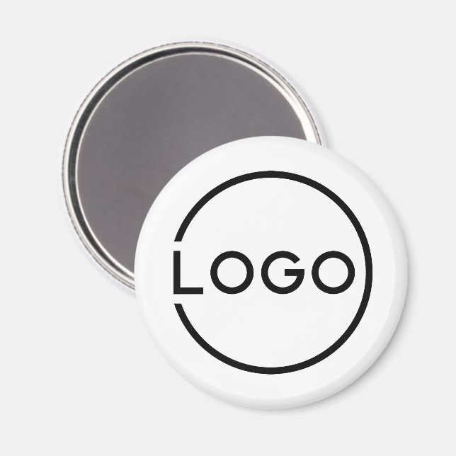 Aimant Logo d'entreprise personnalisé (Recto/Verso)