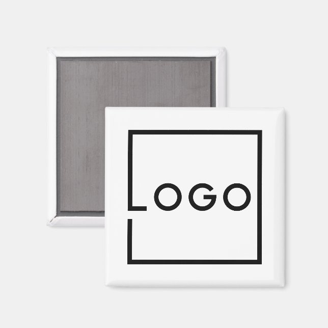 Aimant Logo d'entreprise personnalisé (Recto/Verso)