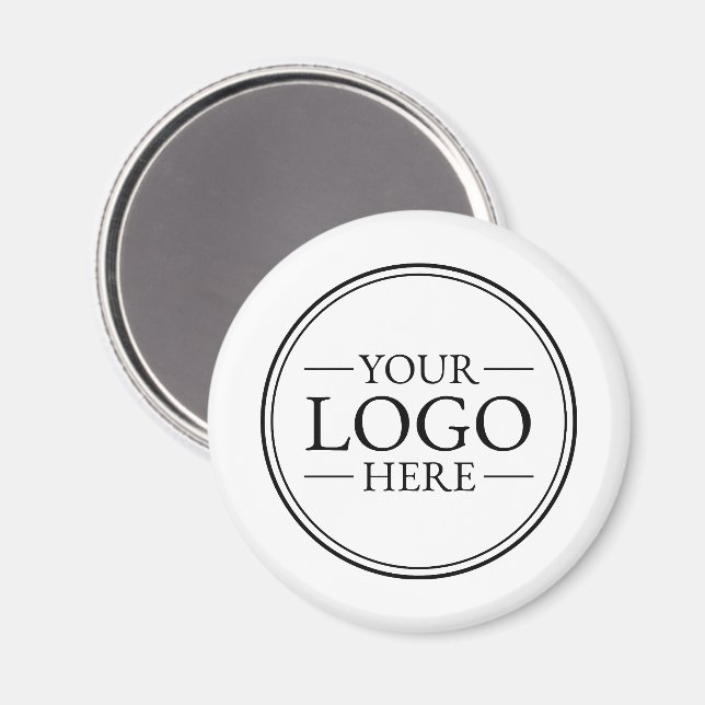 Aimant Logo d'entreprise personnalisé (Recto/Verso)