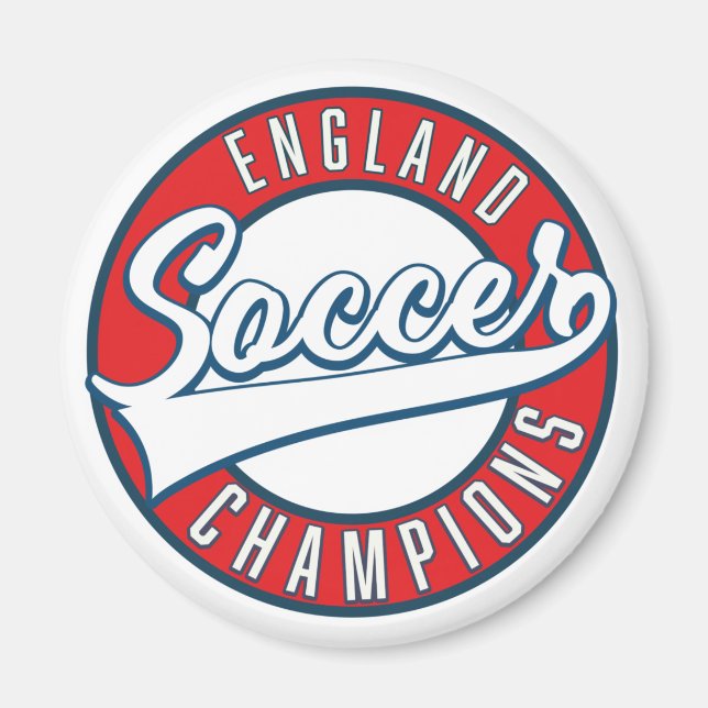 Aimant logo des champions de football d'Angleterre (Devant)