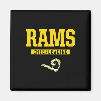 Aimant Logo des Southeast Polk Rams Cheerleading Lycée