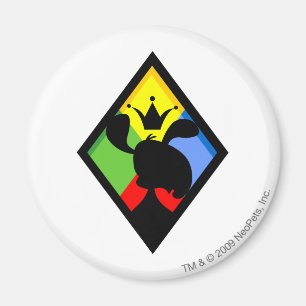 Aimant Logo d'île de Roo d'équipe