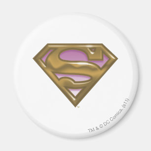 Aimant Logo doré Supergirl