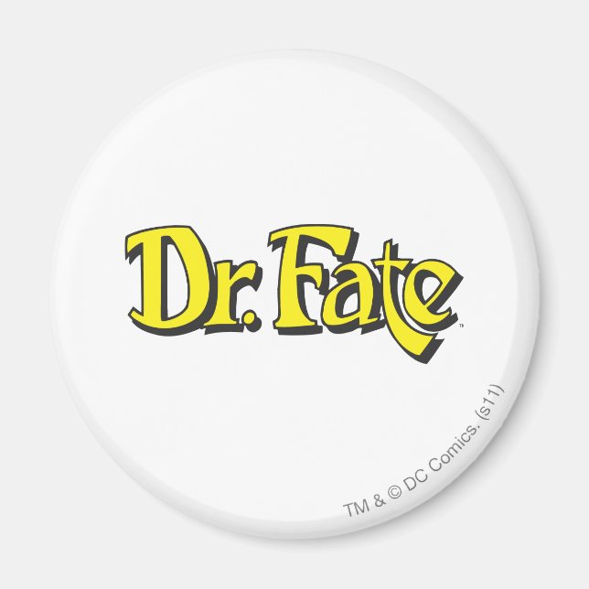 Aimant Logo Dr. Fate (Devant)