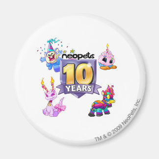 Aimant Logo du 10e anniversaire