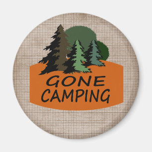 Aimant Logo du Camping Gone