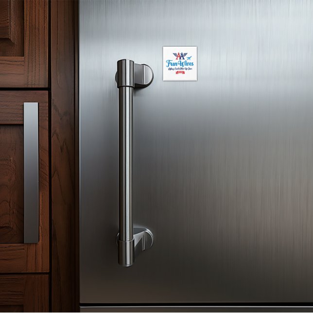 Aimant Logo d'une femme amusante (Créateur téléchargé)