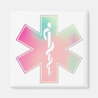 Aimant Logo EMS - "Cotton Candy"