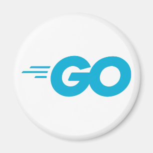 Aimant Logo Golang (Go Programming Language)