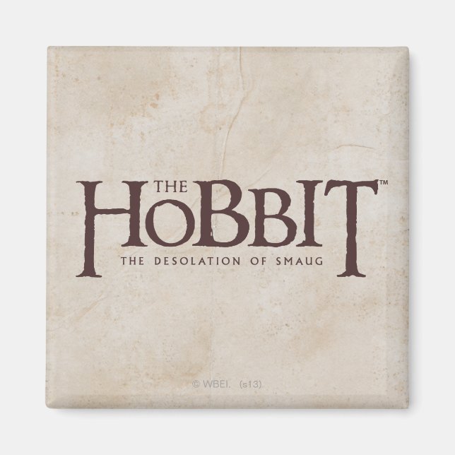Aimant Logo Hobbit - foncé (Devant)