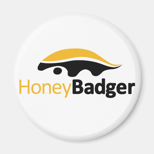 Aimant Logo Honey Badger (Devant)