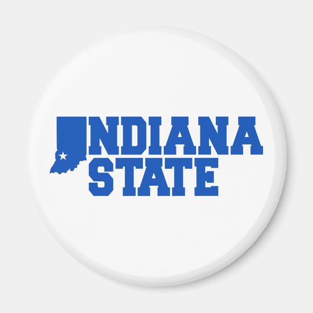 Aimant Logo Indiana State (Devant)