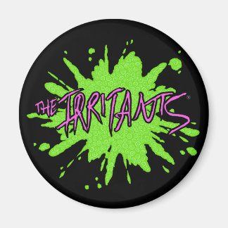 Aimant Logo Irritants Splat - Rose/Vert