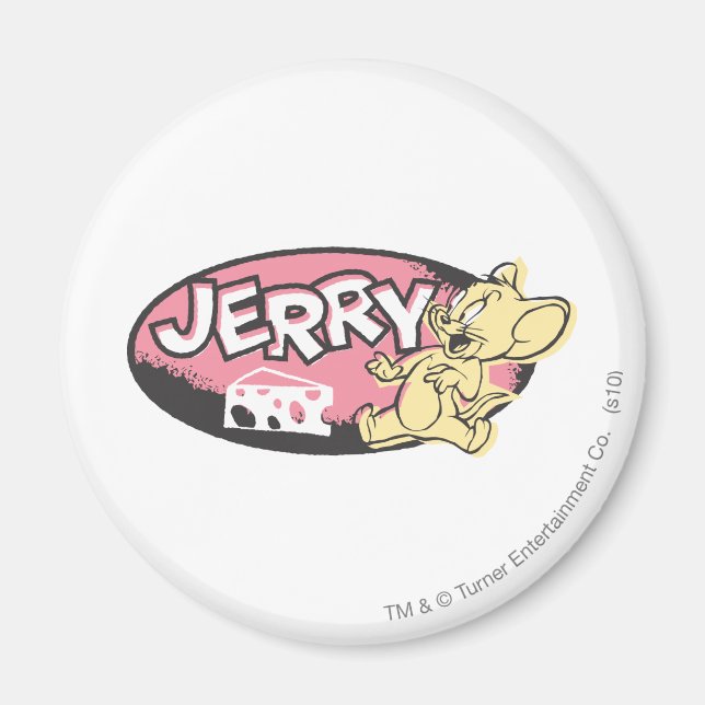 Aimant Logo Jerry Cheese (Devant)
