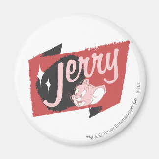 Aimant Logo Jerry Red et Black
