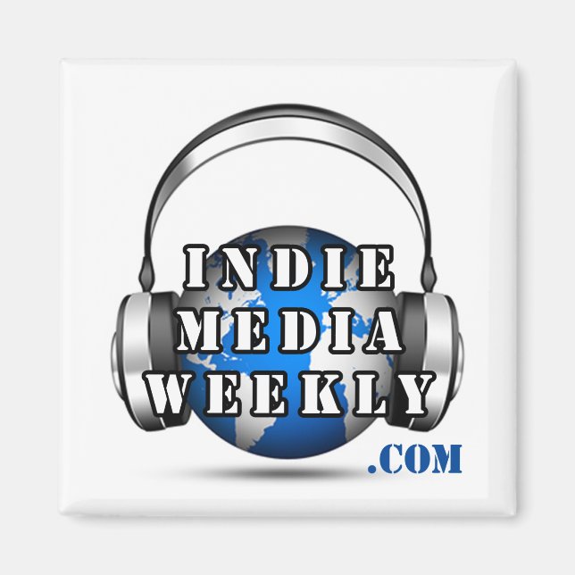 Aimant logo magnétique de Indie Media Weekly (Devant)