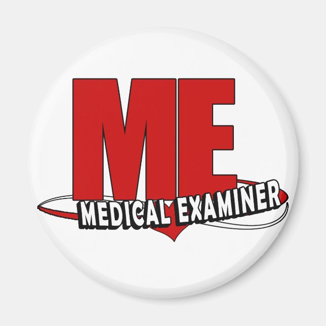 AIMANT LOGO ME ACRONYME EXAMINATEUR MÉDICALE (Devant)