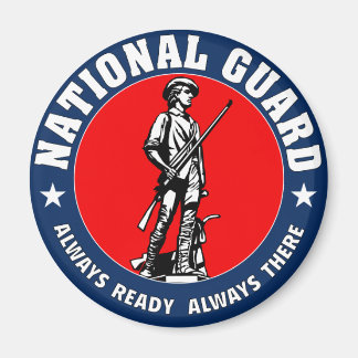 Aimant Logo militaire de la Garde nationale de l'armée