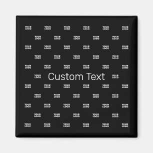 Aimant Logo moderne ou Motif design avec n'importe quelle