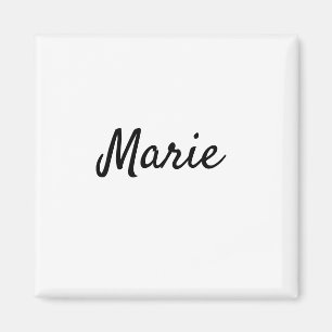 Aimant logo monogramme minimaliste simple personnalisé bo