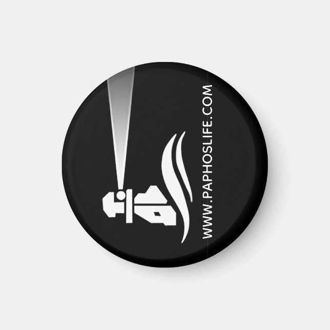 Aimant Logo Paphos Life Lighthouse (Devant)