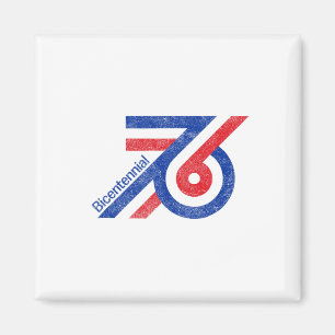 Aimant Logo patriotique de la liberté de l'Amérique bicen