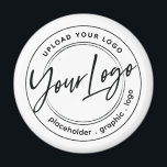 Aimant Logo personnalisé<br><div class="desc">Téléchargez votre propre logo</div>