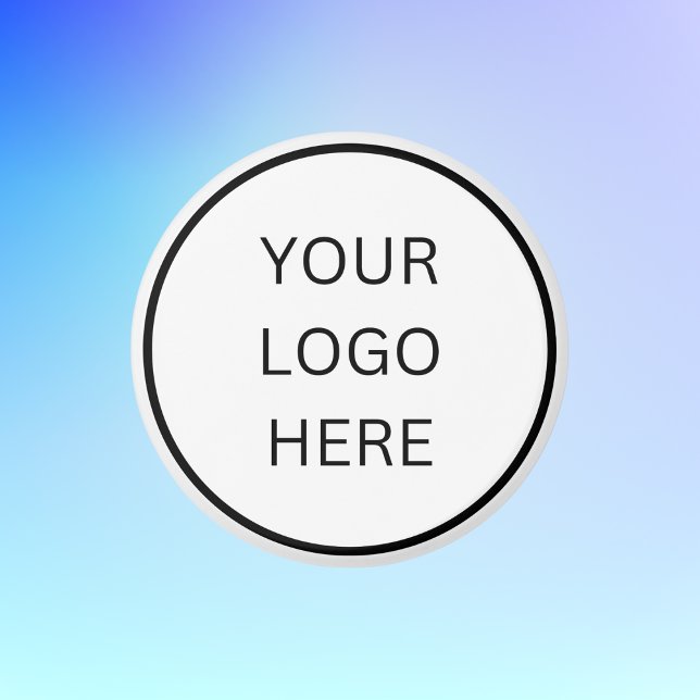 Aimant Logo personnalisé minimaliste moderne (Créateur téléchargé)