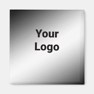 Aimant Logo personnalisé simple et élégant ici société cl