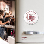 Aimant Logo PME promotionnel Nom de l'entreprise Numéro d<br><div class="desc">Le Logo Promotionnel SMB Nom de l'entreprise Numéro de téléphone Magnet est un grand ajout à la marchandise de petite entreprise pour les salons commerciaux et autres événements. Vous pouvez remplacer le texte de l'espace réservé par le logo, le nom et le numéro de contact de votre entreprise. Les couleurs...</div>