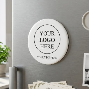 Aimant Logo Promotionnel Personnalisé – Aucune Commande M