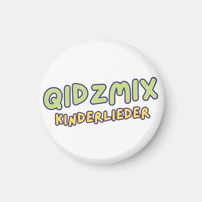 Aimant Logo QidzMix (Devant)