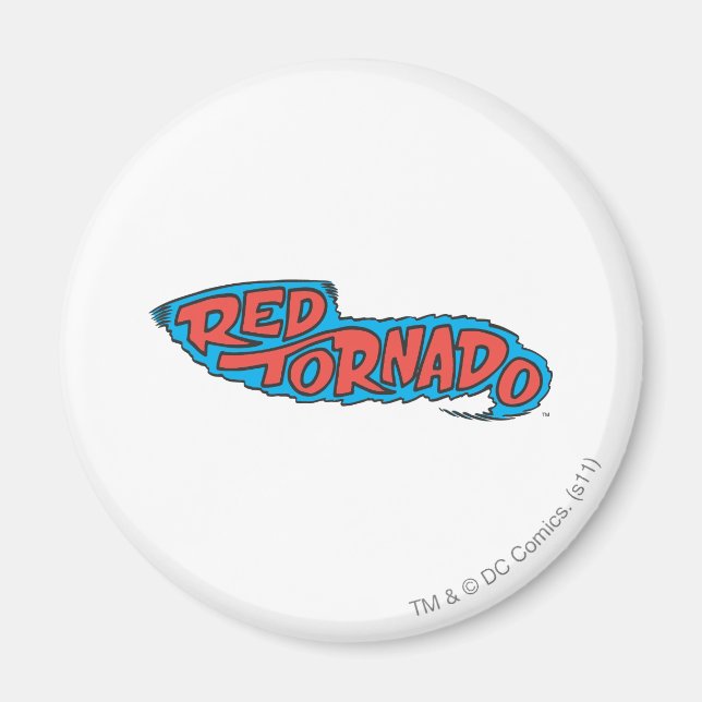 Aimant Logo Red Tornado (Devant)
