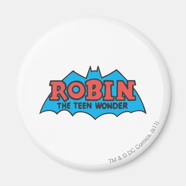 Aimant Logo Robin The Ado Wonder (Devant)