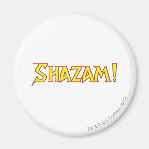 Aimant Logo Shazam Jaune/Rouge